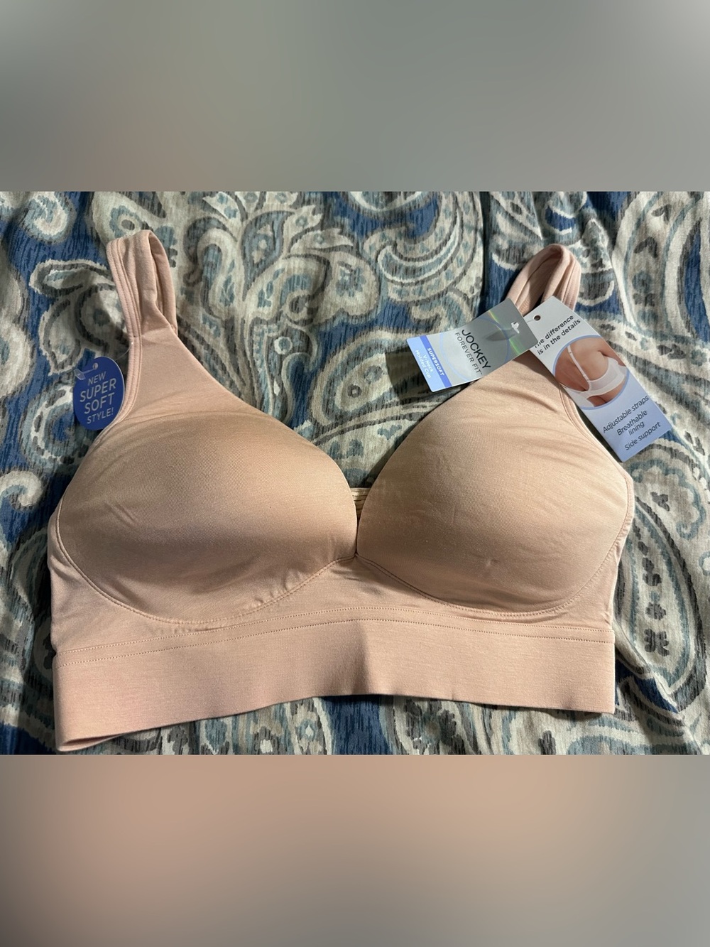 Jockey Nude Wireless Seamless Comfort Bra